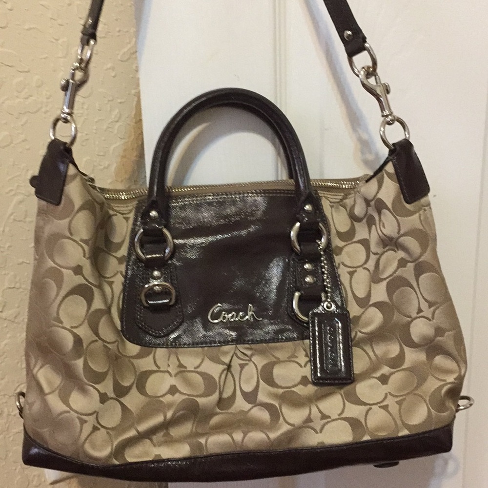 Brown Coach purse